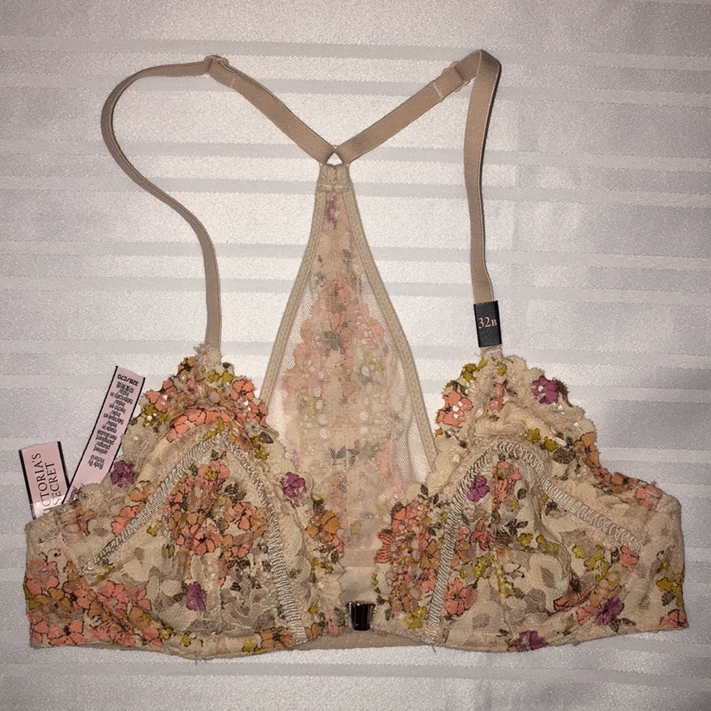 New VS Body By Victoria Sexy Front Close Bra 32B - Picture 4 of 8